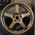 New 15-16-17-18-19 Inch 5×100/114.3/108/112 Five Spoke Hyper Black Cast Aluminium Alloy Wheels Rims for Honda for Cooper