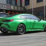 Popular PET Release Liner Satin Ceramics Green Car Decor Vinyl Film