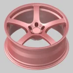 New OEM Brand Rose Gold Modified Forged Aluminum Alloy Wheels Lightweight 120/130mm PCD Bolt for Alloy Passenger Car Wheels