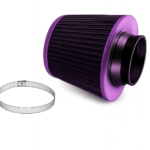 76MM Universal Car Air Filters Vent Filter High Flow Intake Kit Mesh Cone Engine Protector Replacement Auto Accessories 3 Inch
