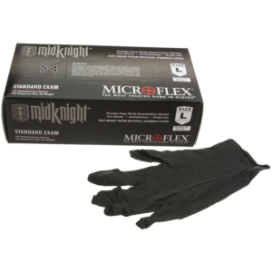 Nitrile and latex disposable mechanic gloves