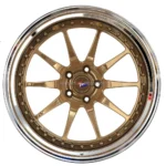 5X114.3 20 inch wheels chrome 2 piece forged deep concave rims for ford mustang Nissan GTR