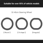 Car Decoration DIY Accessories Car Silicone Steering Wheel Cover Summer Universal Elastic Glove Cover Texture Soft Multicolor