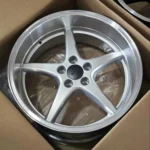 TP Classic Deep lip Alloy Passenger Car Wheels for Volvo 18 inch Offet 6 PCD 5X108 Silver+Polish Color