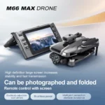 2025 New Drone with Flodable Screen Control Dual ESC 4K HD Camera 30mins Flight 5G Wifi GPS Return Optical Flow Brushless RC Toy
