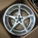 TP Classic Deep lip Alloy Passenger Car Wheels for Volvo 18 inch Offet 6 PCD 5X108 Silver+Polish Color
