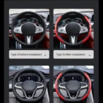 Universal Non-Slip Carbon Fiber Car Steering Cover Steering Wheel Booster Cover for Car Anti-skid Accessories
