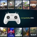 S8 Flight Simulator for DRL/DCL/LIFTOFF/UNCRASHED/ TryPFPV/Freerider Games Drone Training Simulator Remote Control Handheld