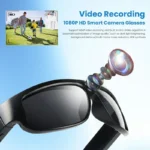 Smart Glasses 1080P Video Sports Glasses 4K Camera Music Call AI Translation Glasses Requires Card Insertion For Use