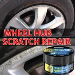 1 Piece 100g Universal Wheel Hub Repair Kit, Car Wheel Care Polishing Paste, High Quality Wheel Hub Care Wax, Traceless Scratch Repair, Free Sponge