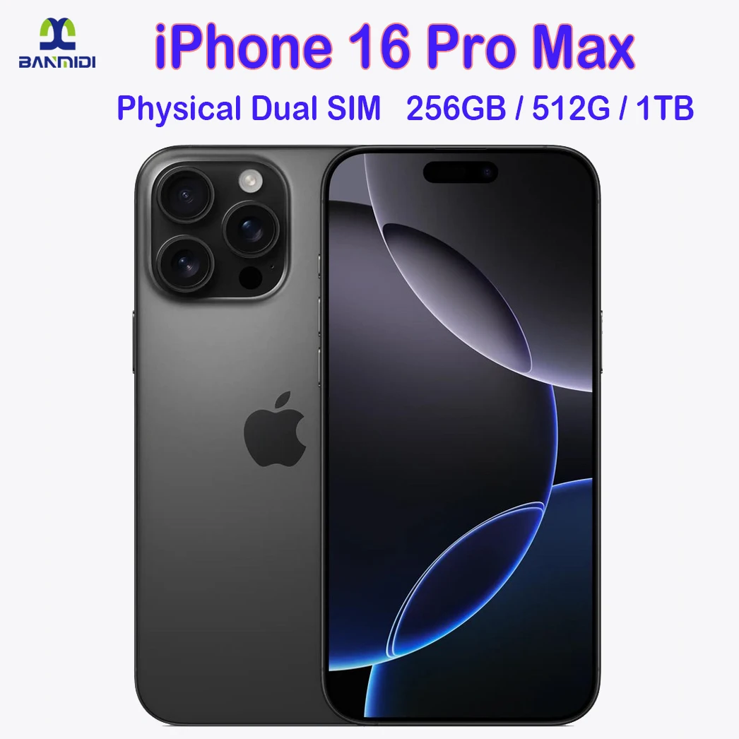iPhone 16 Pro MAX 6.9" Physical Dual SIM Cell Phone 5G Original Smartphone Chinese Version - Image 8