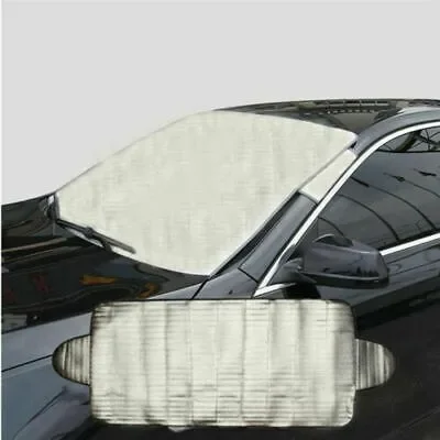 Car Accessories Car Windscreen Windshield Frost Cover Ice Snow Shield Front Protector Auto UV Protection Curtain Styling 1Pc - Image 3