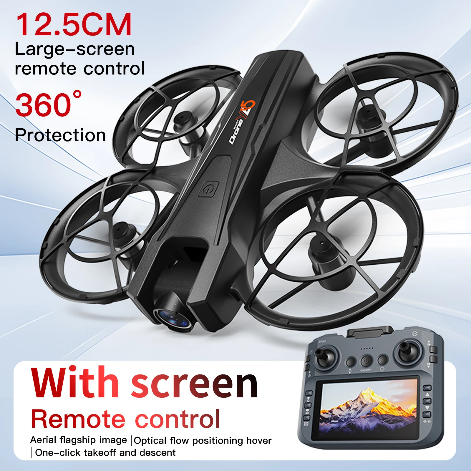 drones with camera profissional con cámara profesionales de 10km optical flow hover dual camera switch 360 °professional드론 дрон - Image 6