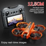 drones with camera profissional con cámara profesionales de 10km optical flow hover dual camera switch 360 °professional드론 дрон
