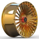 19 Inch 5×112 Chrome Gold  Alloy Wheels Rims for  GLS S-Class CLS CLA  4 Series  M4 audi  3