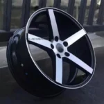 Gallop 16 17 18 Inch New Passenger Car Aluminum Wheel Rim Five Spoke Design With PCD 5*100/114.3/112 4*100