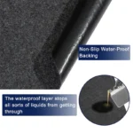 Car Maintenance Mat Oil Felt Proof Protective Waterproof And Garage Mat Floor Tools Automotive Repair Creeper Pad Car Repairing