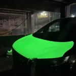 Factory Direct New Models Green Glow Photoluminescent Luxury Car Wrap Film Vinyl Automatically Glowing Self Healing Car Body