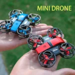 Dowellin D12 Drone Mini Remote Control Aircraft New Children’s Toy HD Dual Camera Fixed Height RC Quadcopter Starter Gifts