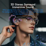 AI Smart Translation Smart Glasses 8 Million HD Camera Optical Image Stabilization Dual Microphone Noise Reduction Smart Glasses