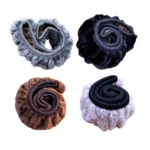 Car Steering Wheel Cover Winter Warm Steering Wheel Cover Anti-Slip Auto Interior Accessories Steering Wheel Protector Car Decor