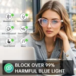 Smart Glasses for Men Women Color-changing Blue Light Lenses Bluetooth 5.3 Audio Intelligent Touch HD Calls HI-FI Sound Quality