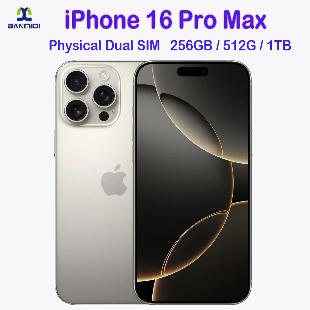 iPhone 16 Pro MAX 6.9" Physical Dual SIM Cell Phone 5G Original Smartphone Chinese Version - Image 10