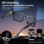 2025 Smart Glasses Men 8MP Camera WiFi Bluetooth Touch Control IP65 Waterproof AI Translation Noise Cancelling AI Glasses Women