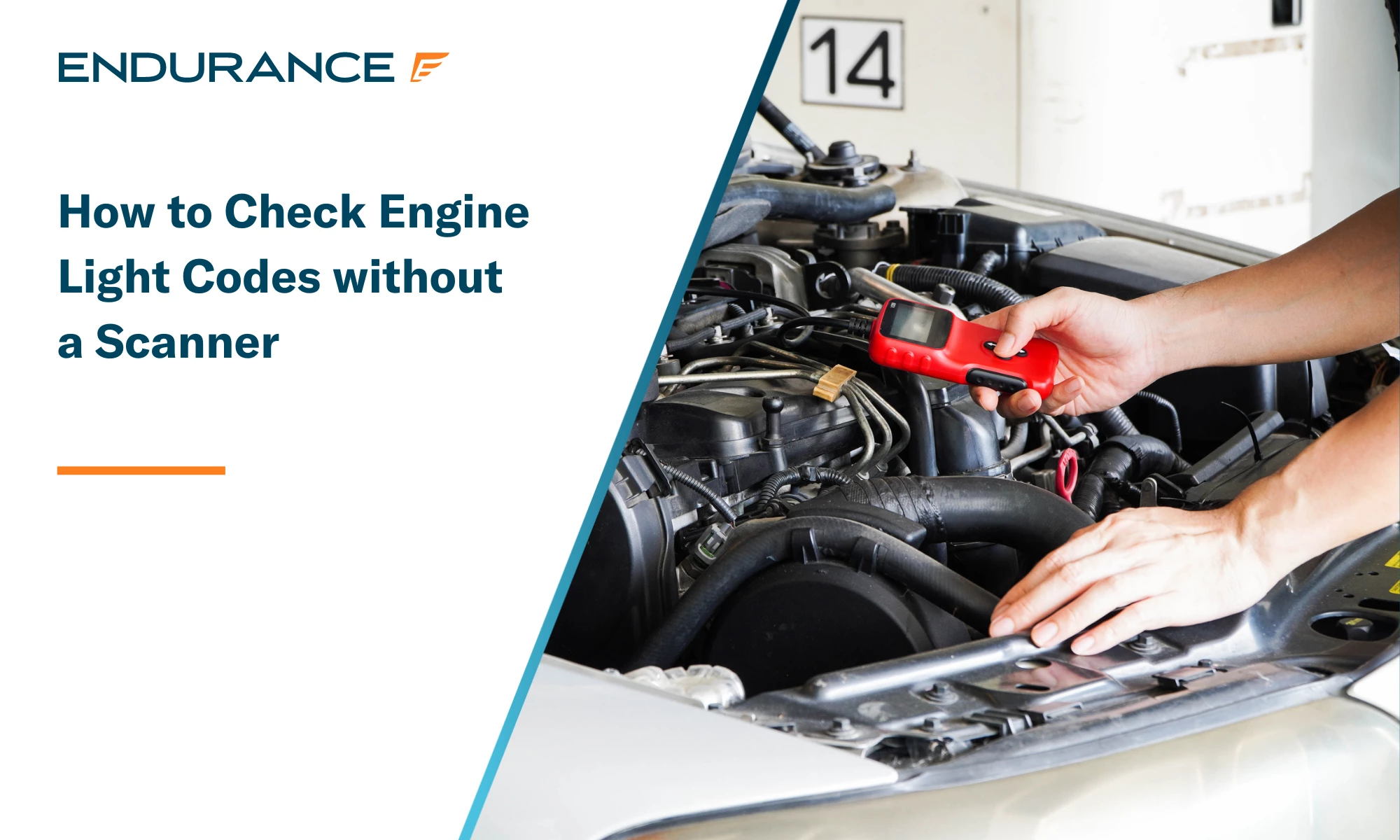 Check engine diagnostics and troubleshooting concept image