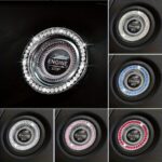 Rhinestone Decoration One-Button Start Ignition Ring – Car Accessory – Thanksgiving Christmas New Year Gift