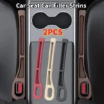 2pcs Pair Universal Car Seat Gap Plug Strip Side Seam Car Gap Filler Leak Proof Seat Gap Storage Organizer Interior Decoration