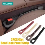 1 Pair Universal Car Seat Gap Plug Strip Side Seam Car Gap Filler Leak Proof Seat Gap Storage Organizer Interior Decoration