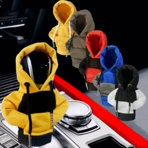 Stick Shift Gearshift Cover Hoodie Car Interior Accessory