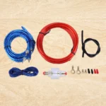 60 AMP 1500W/2000W Car Power Amplifier Wiring Kit 8GA Power Cable Subwoofer Speaker Car Audio Wiring Amplifier Car Radio Cables