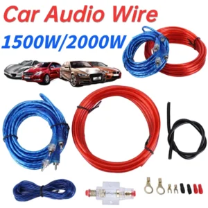 60 AMP 1500W/2000W car amplifier wiring kit