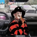 1pc/3pcs Horror Car Aromatherapy, Car Fragrance, Car Perfume, Rearview Mirror Hanging Decor, Car Air Fresheners, Car Interior Accessories Pendant