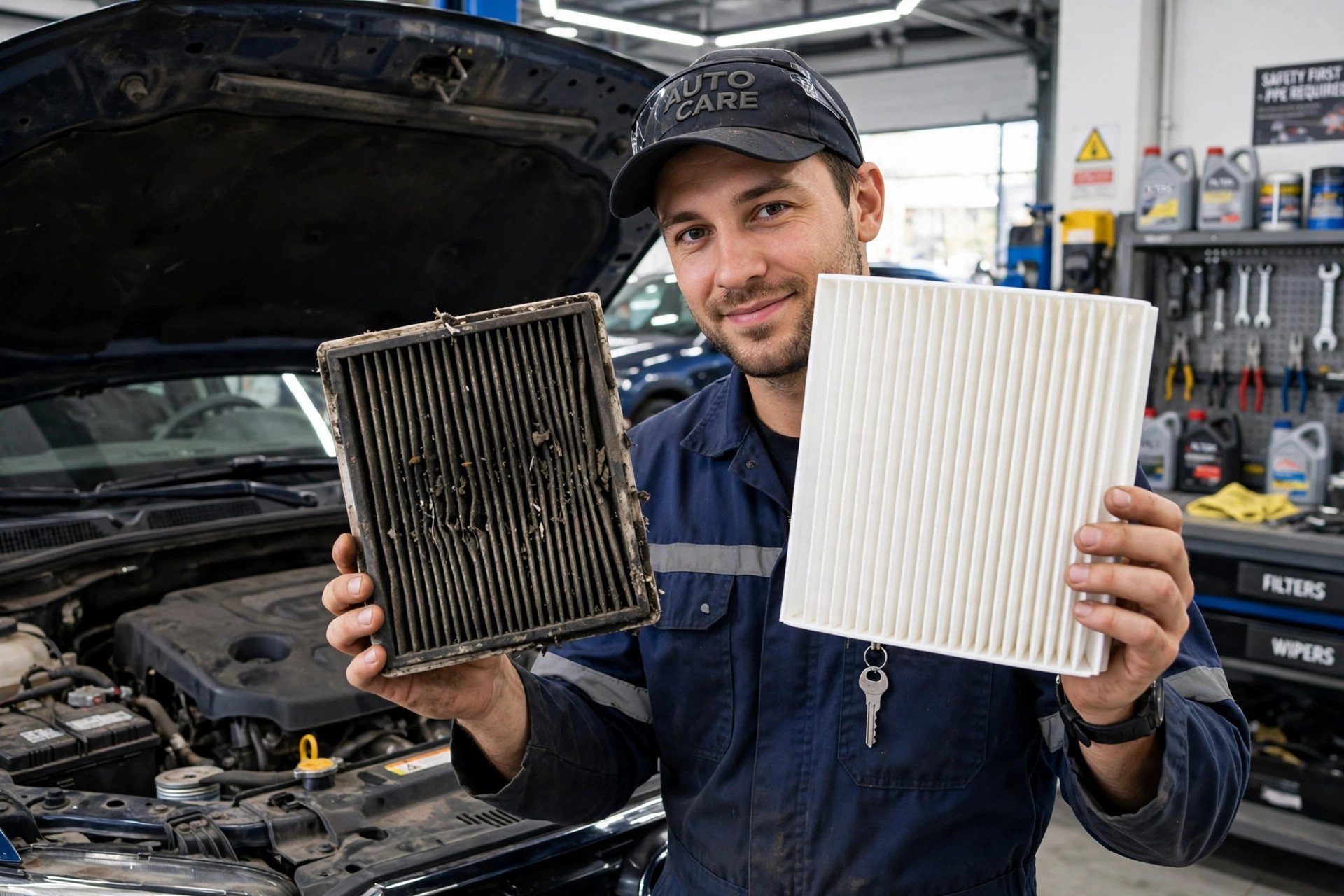 Engine Air Filter vs. Cabin Air Filter: How to Check and Replace Both